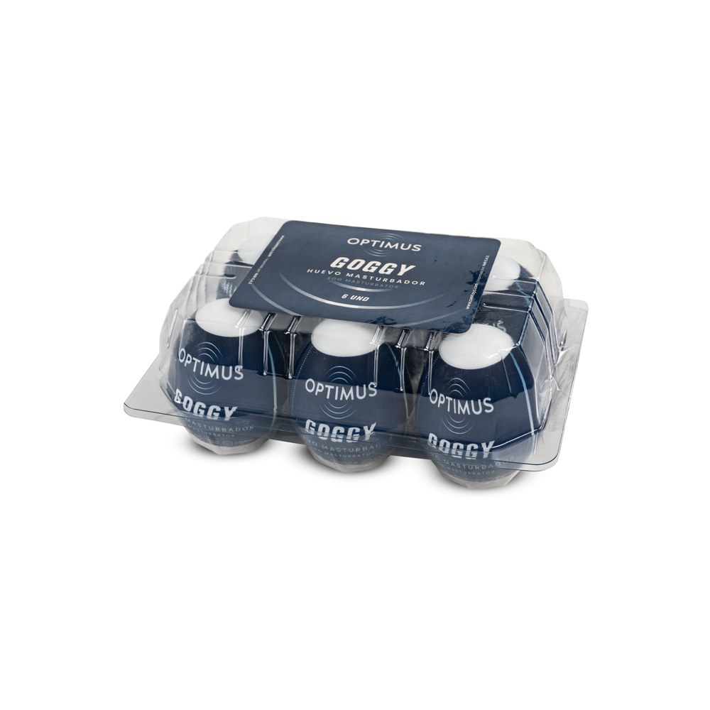 Huevo Masturbador Goggy Blanco