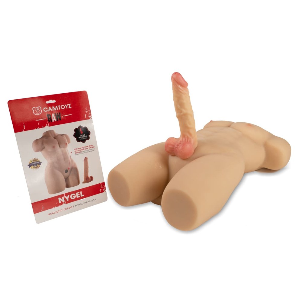 Raw Torso Masculino Broco Piel Clara