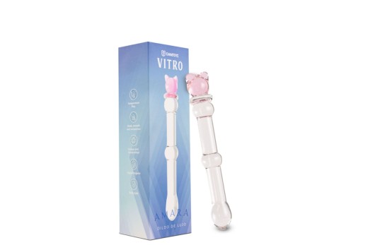 Dildo De Vidrio Amara 17 Cm Camtoyz