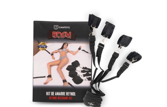 Bdsm Kit De Amarre Reynols Negro
