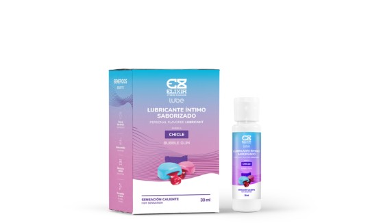 Lubricante Saborizado Chicle Elixir