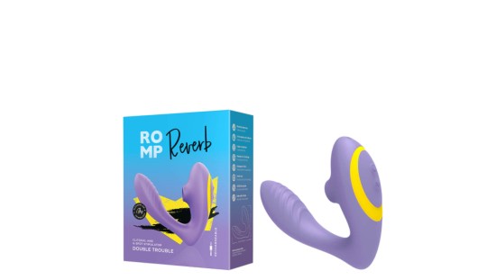Succionador Y Vibrador Romp Reverb Lila